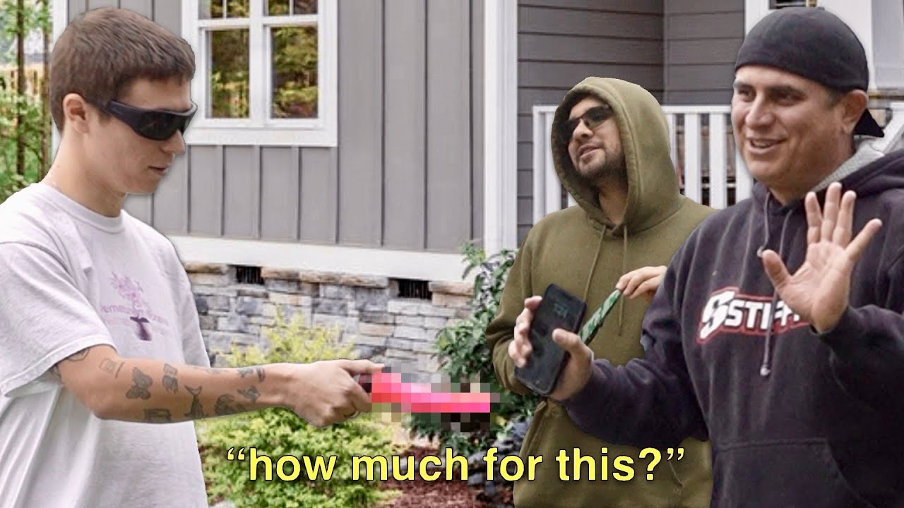 Sneaking Weird Items into Yard Sales