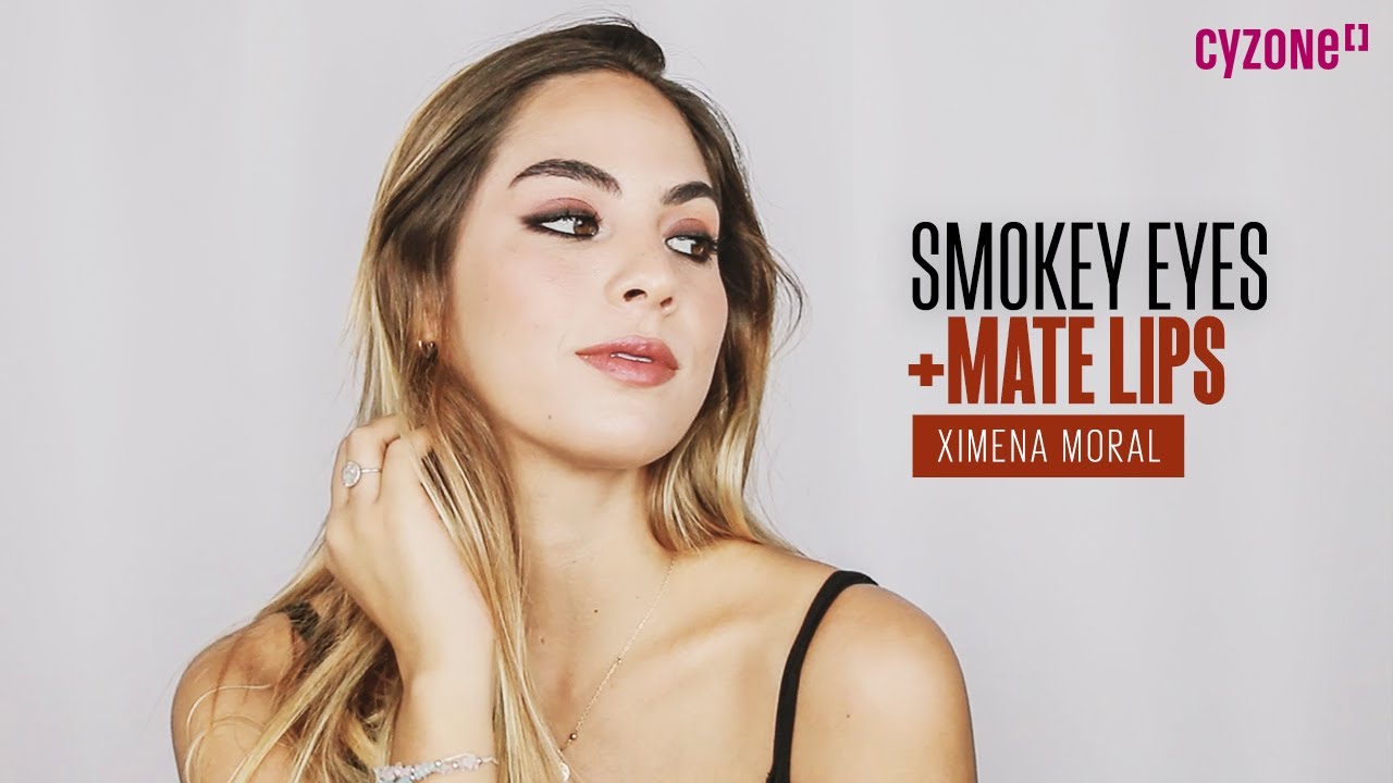 Tutorial: Smokey + mate lips - Ximena Moral
