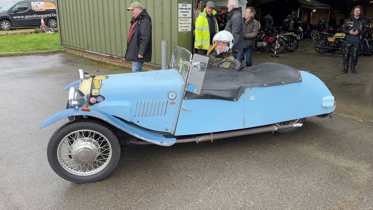 1939 Morgan F-type four seater start-up & run