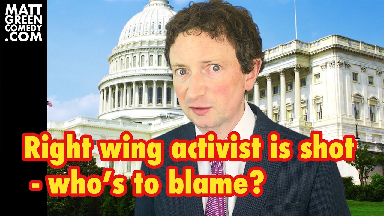 Right wing activist is shot - who's to blame?