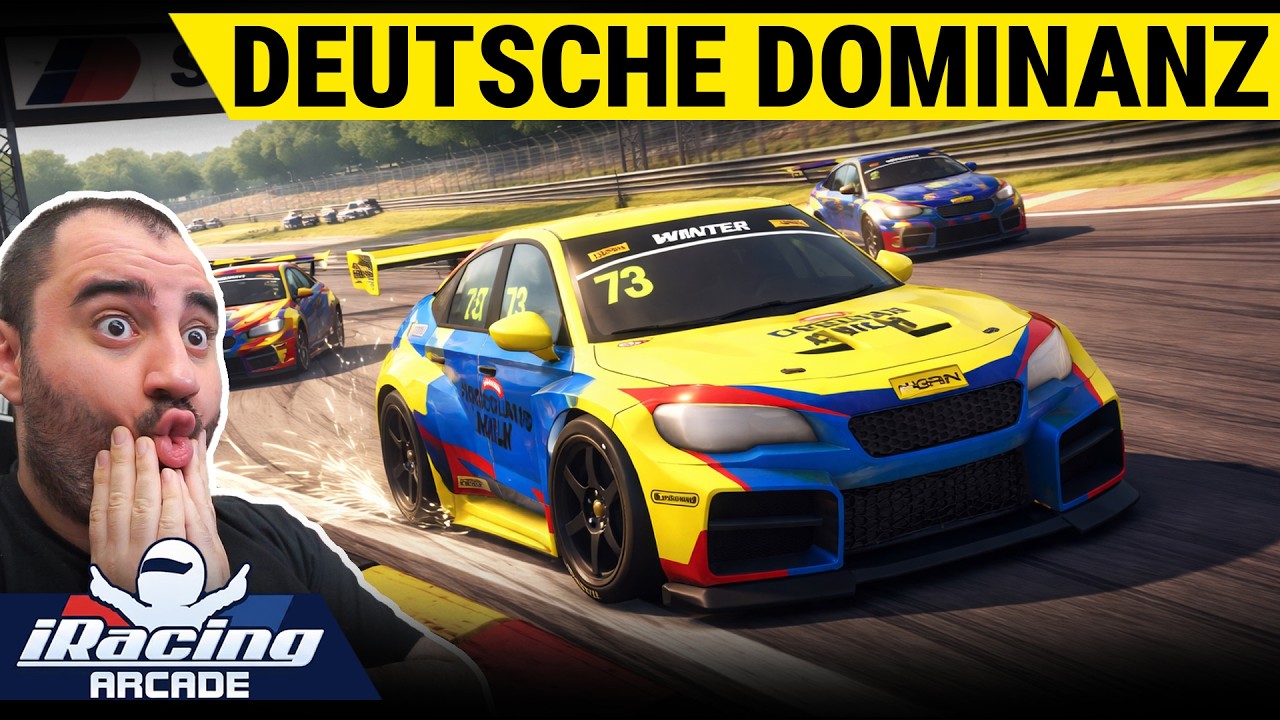 Deutsche Dominanz am Sachsenring 😱 iRacing Arcade #8