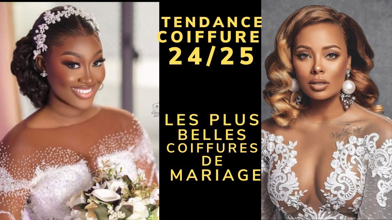 Tendance coiffure 2024/2025 : Les plus belles coiffures de mariage