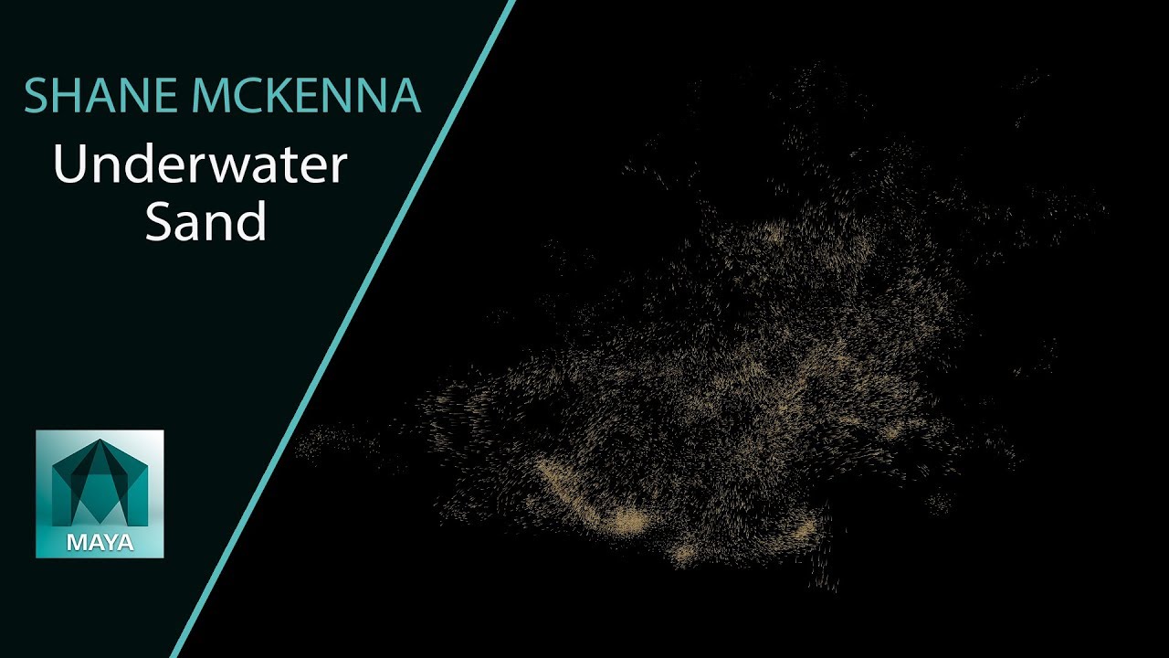 Maya: Underwater Sand