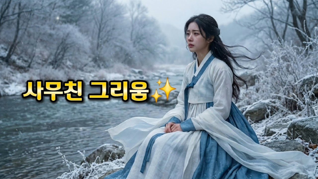 사무친 그리움🌛국악의 깊은 울림과 트로트의 애절함이 만난곡🎵퓨전감성트로트