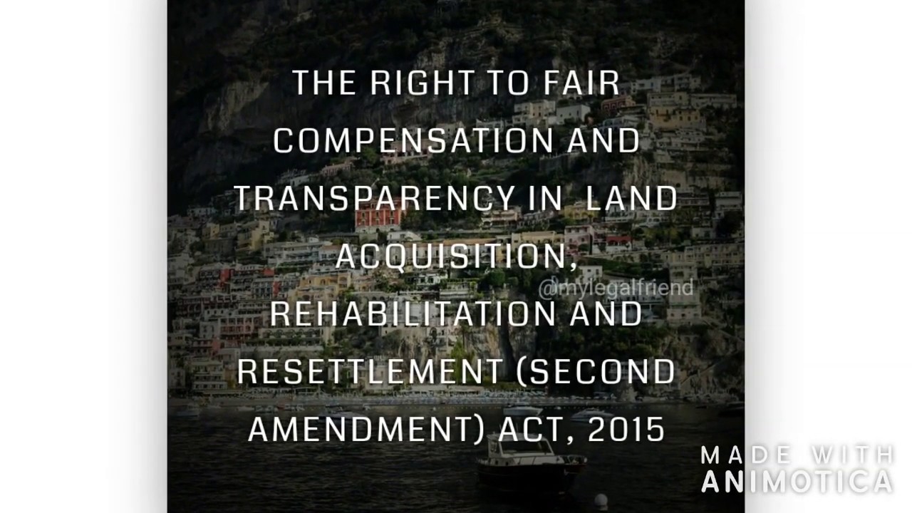 Land Acquisition Amendment Act 2015