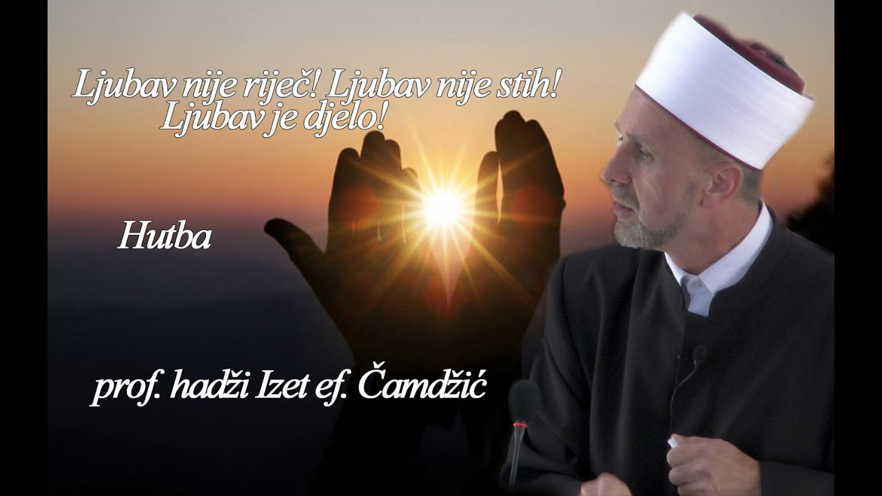 Ljubav nije rijec! Ljubav nije stih! Ljubav je djelo!