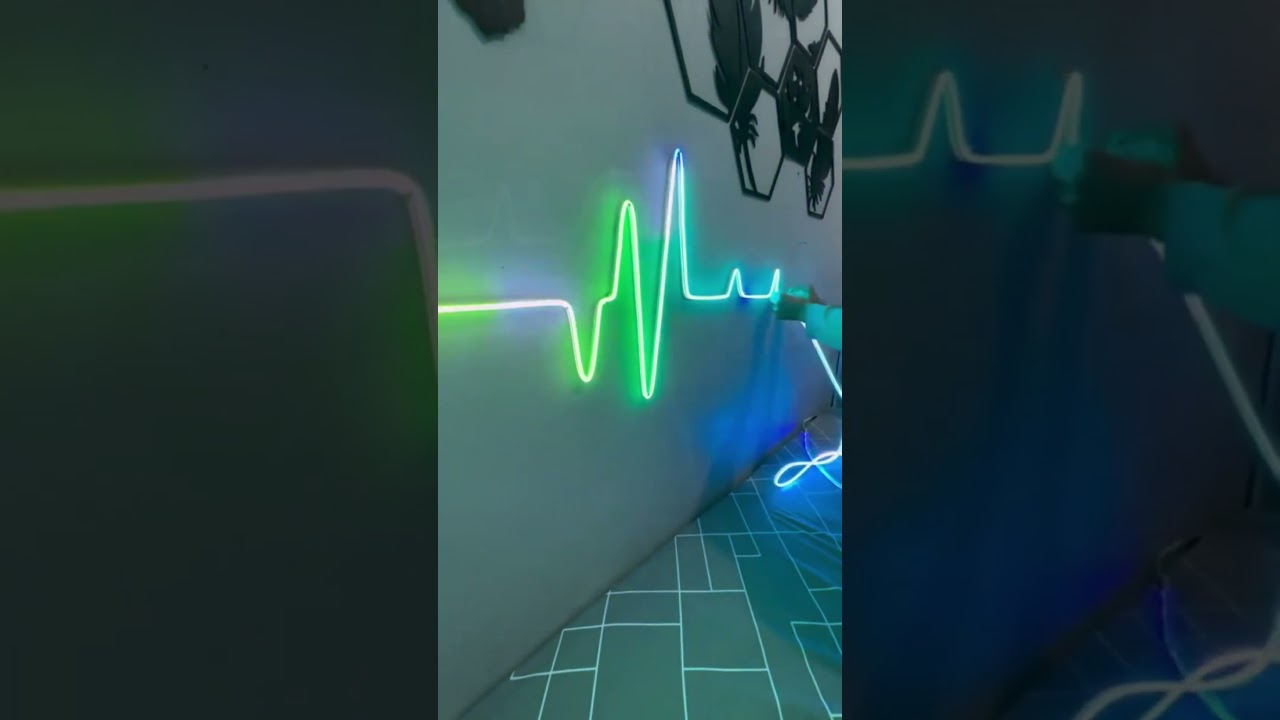 Neon Lights for Gaming Room Living Bedroom Wall