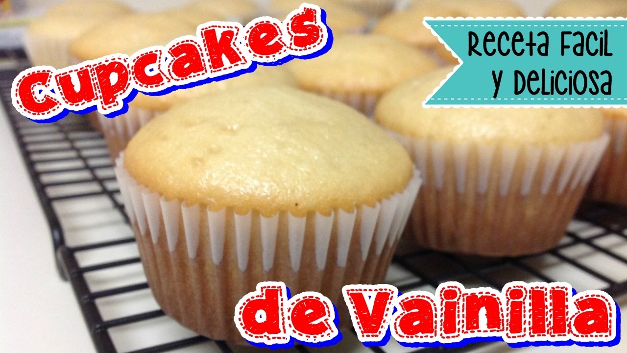 Los Mejores CUPCAKES DE VAINILLA / Vanilla Cupcakes Recipe || DESDE MI COCINA by Lizzy
