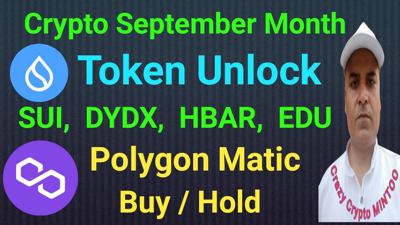 Matic Update || Token Unlock SUI, DYDX, EDU, HBAR || Crazy Crypto MINTOO  || BTC $26000