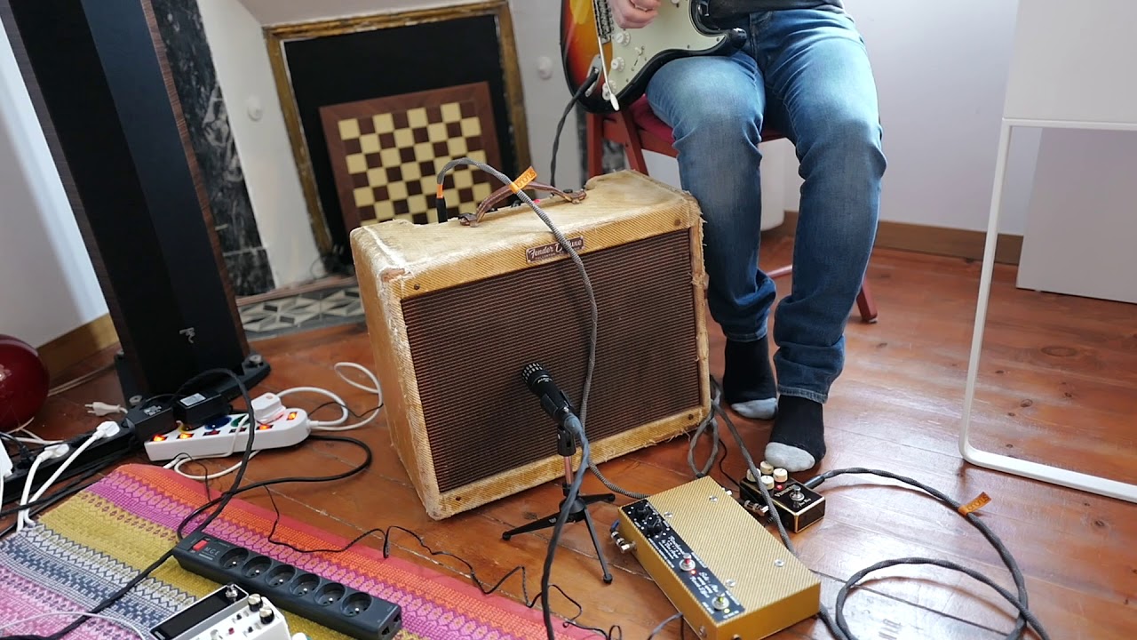 Fender Tweed Deluxe 1956 Clean OD Jan Ray Gosia Stonecaster