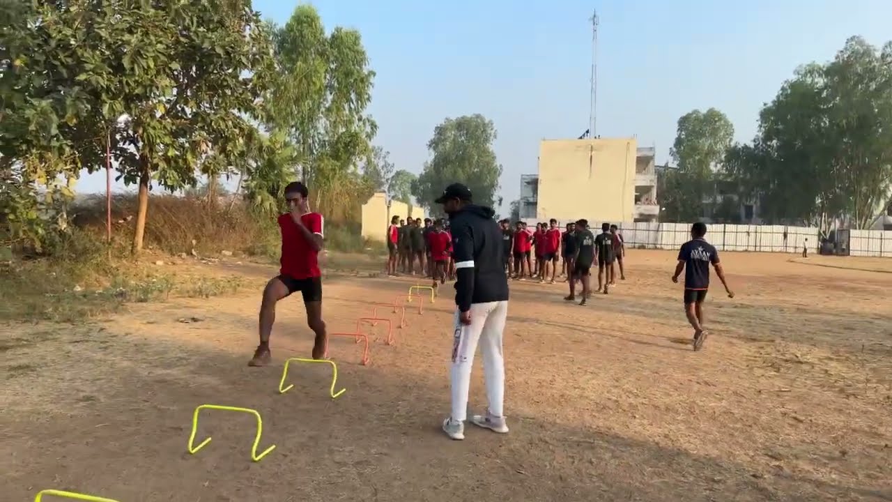 Live Long Jump Practice Ayaan Police Academy