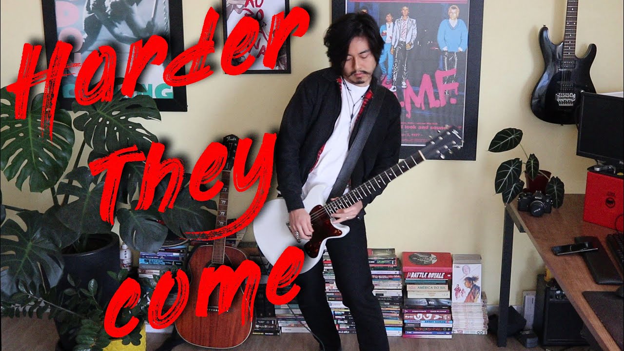 Johnny Thunders & Wayne Kramer's Gang War - Harder They Come (guitar cover)
