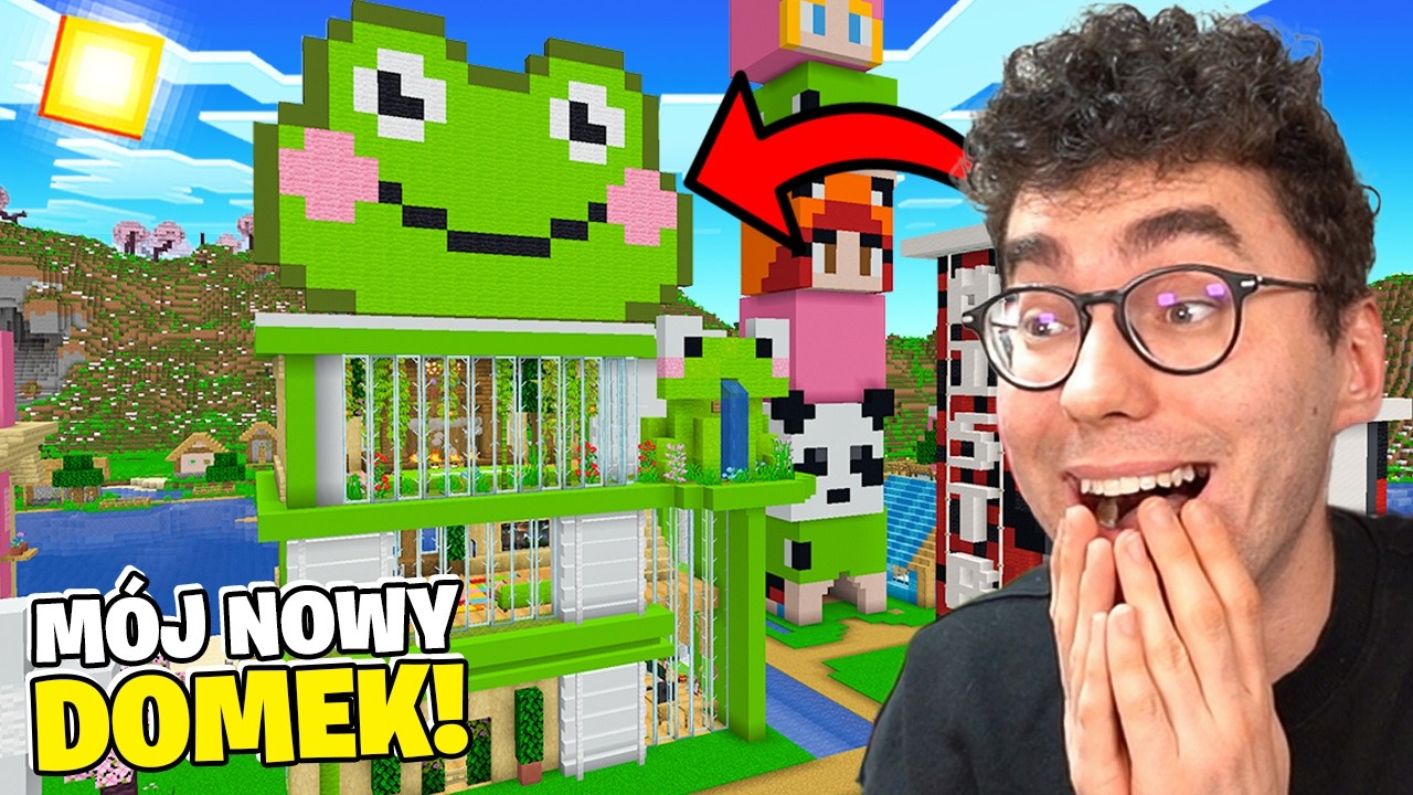 Zbudowałem MÓJ NAJLEPSZY DOMEK w ŻYCIU w Minecraft!