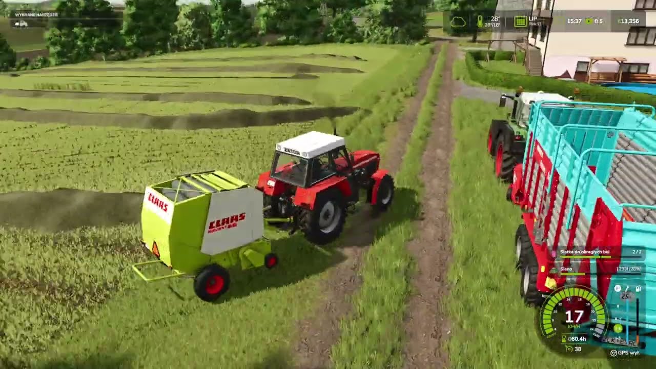 Sianokiszonka Spadek po dziadku #99 Osina wielka Fs25 timelapse