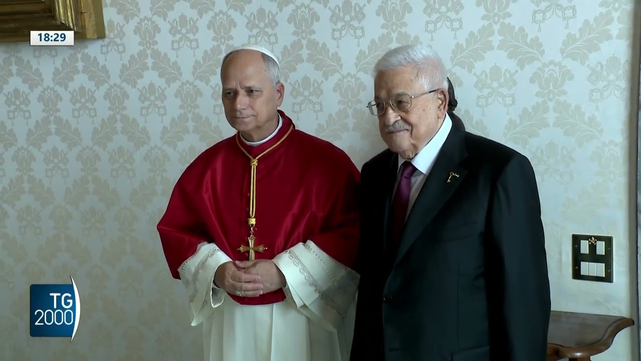 Il Papa incontra Abu Mazen: necessit&agrave; di due Stati e soccorso Gaza