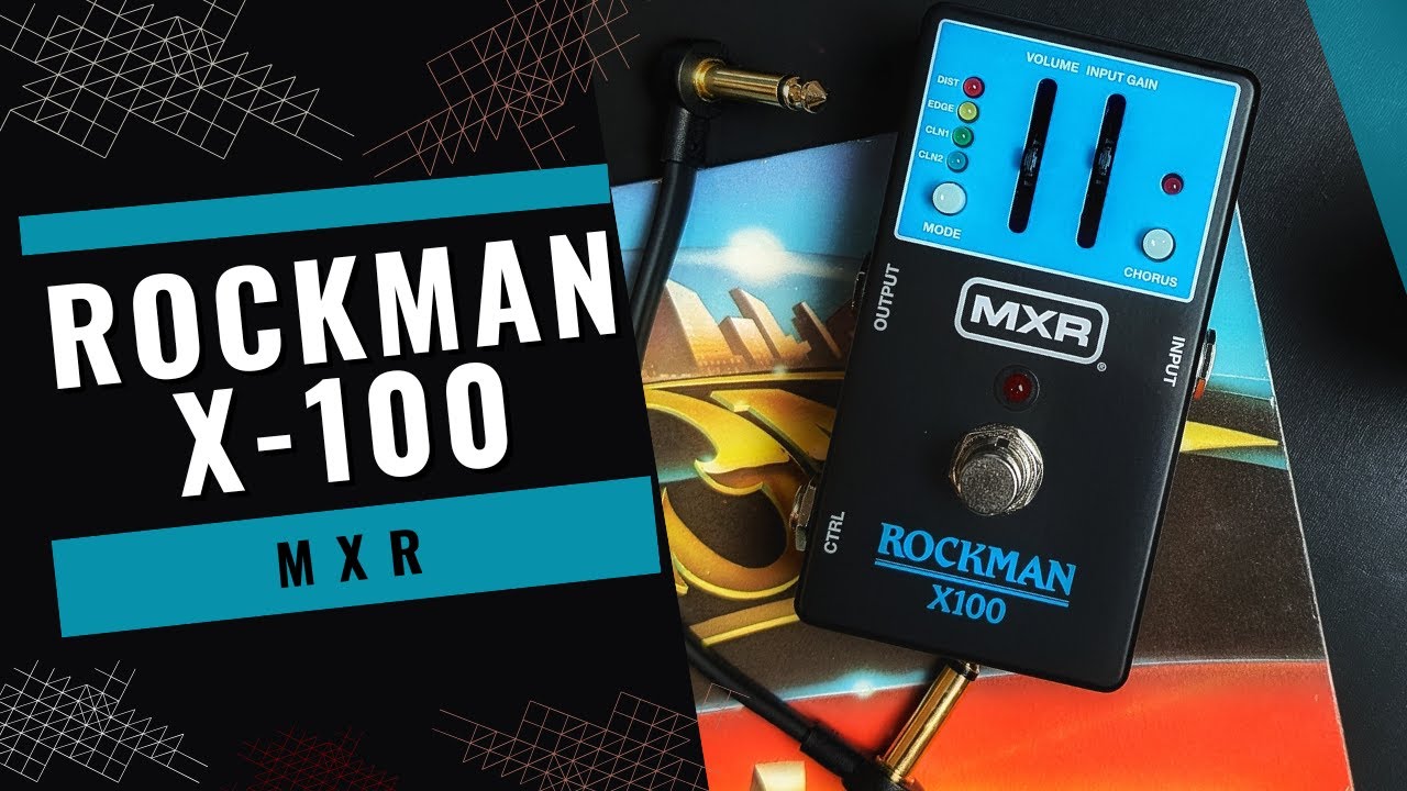 MXR Rockman X100 Pedal Demo | Classic 80s Guitar Tones