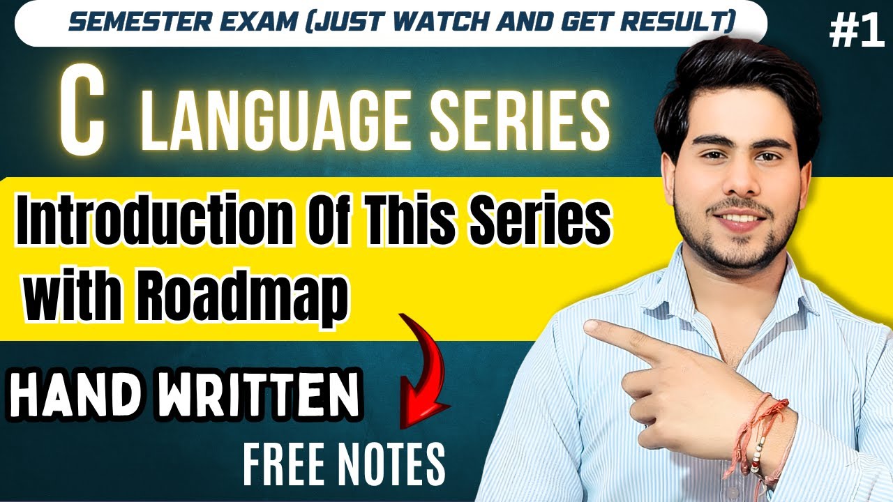 C Programming Full University Exam Series 🔥 Complete Beginner to Topper Roadmap | Start Here!