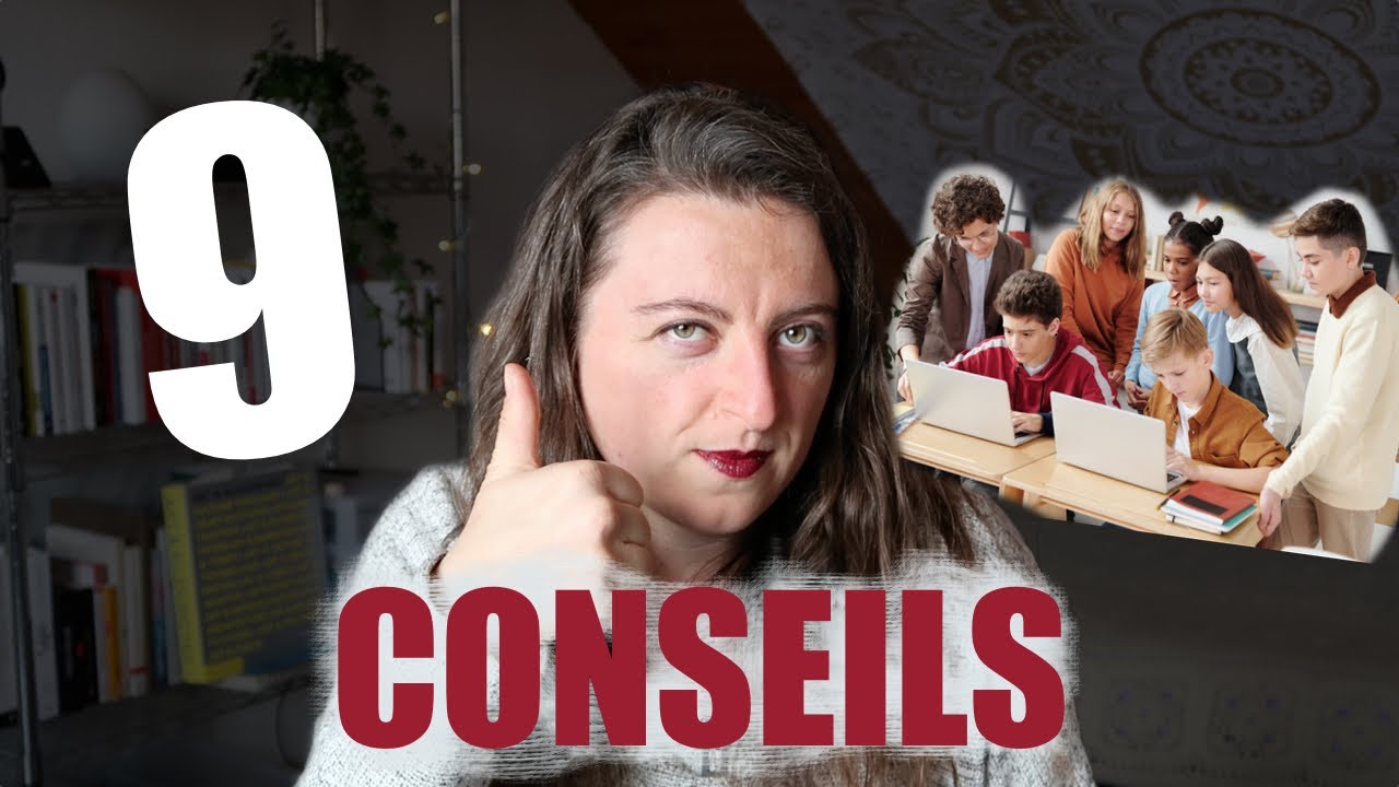 PROFS D&Eacute;BUTANTS : 9 conseils indispensables (coll&egrave;ge, lyc&eacute;e, formation professionnelle)
