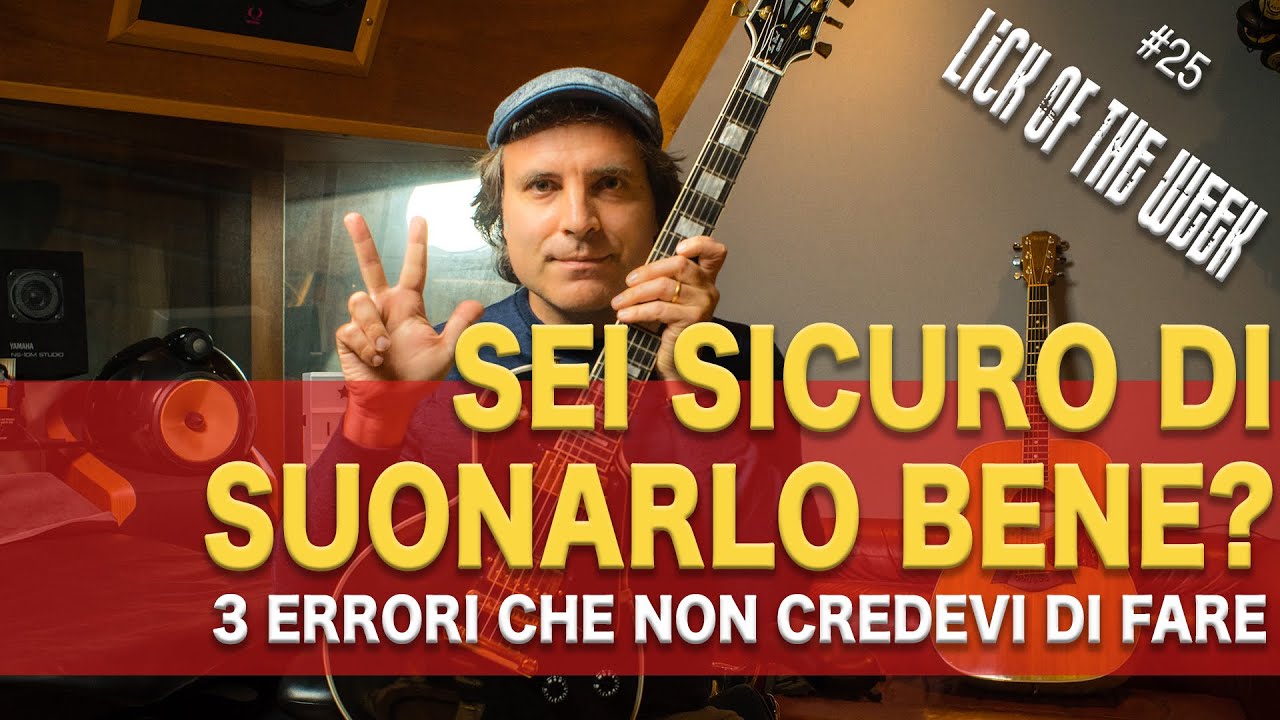 Come suonare BENE il Lick di CHUCK BERRY - Double Stops e Bending