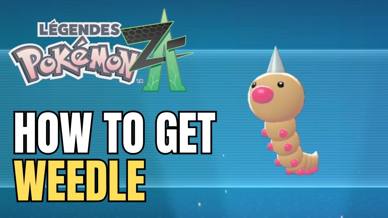 Pok&eacute;mon Legends Z-A &ndash; Where To Find Weedle