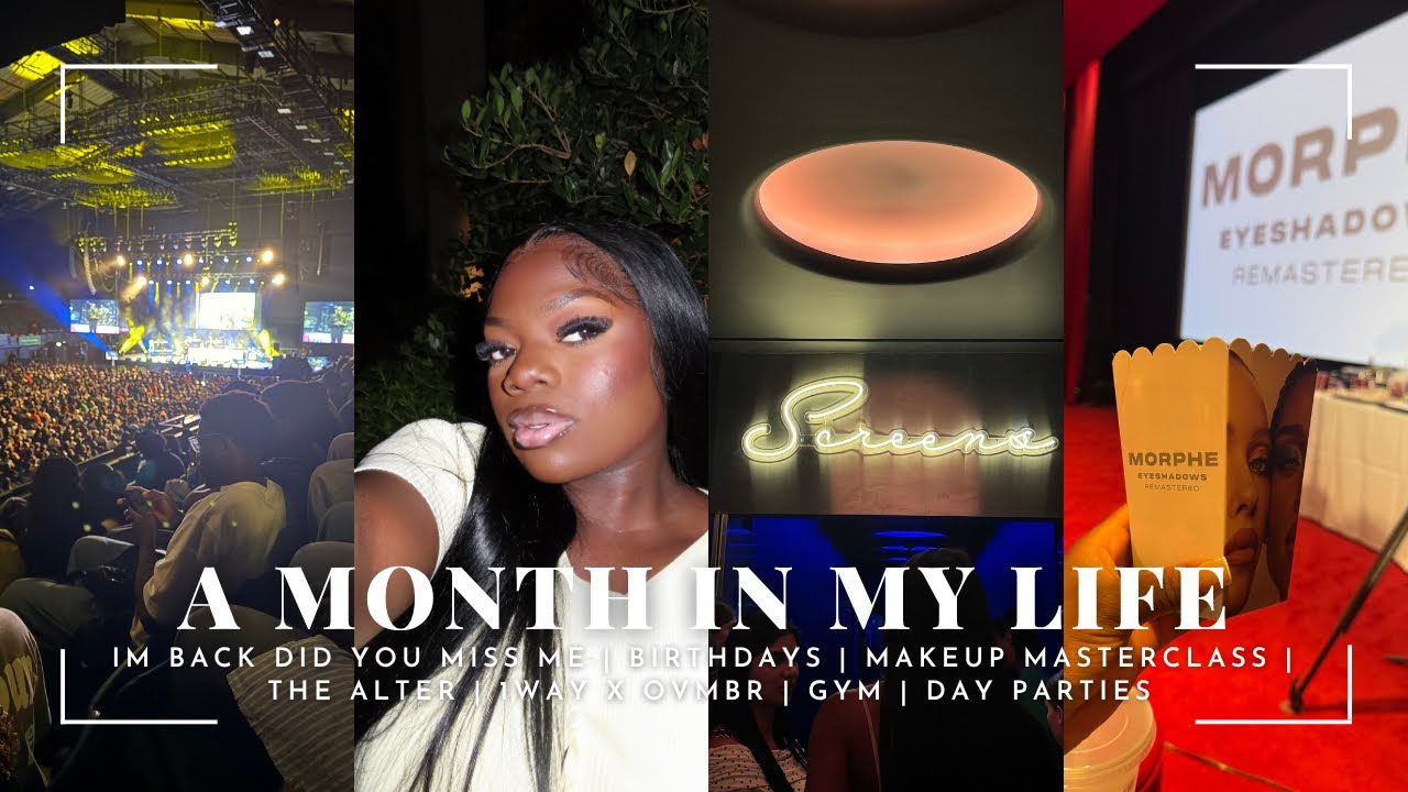 I’M BACK DID YOU MISS ME?! BIRTHDAYS | MAKEUP |1WAYxOVMBR | LAUNCHED MY HAIR BUSINESS | GYM| PARTIES