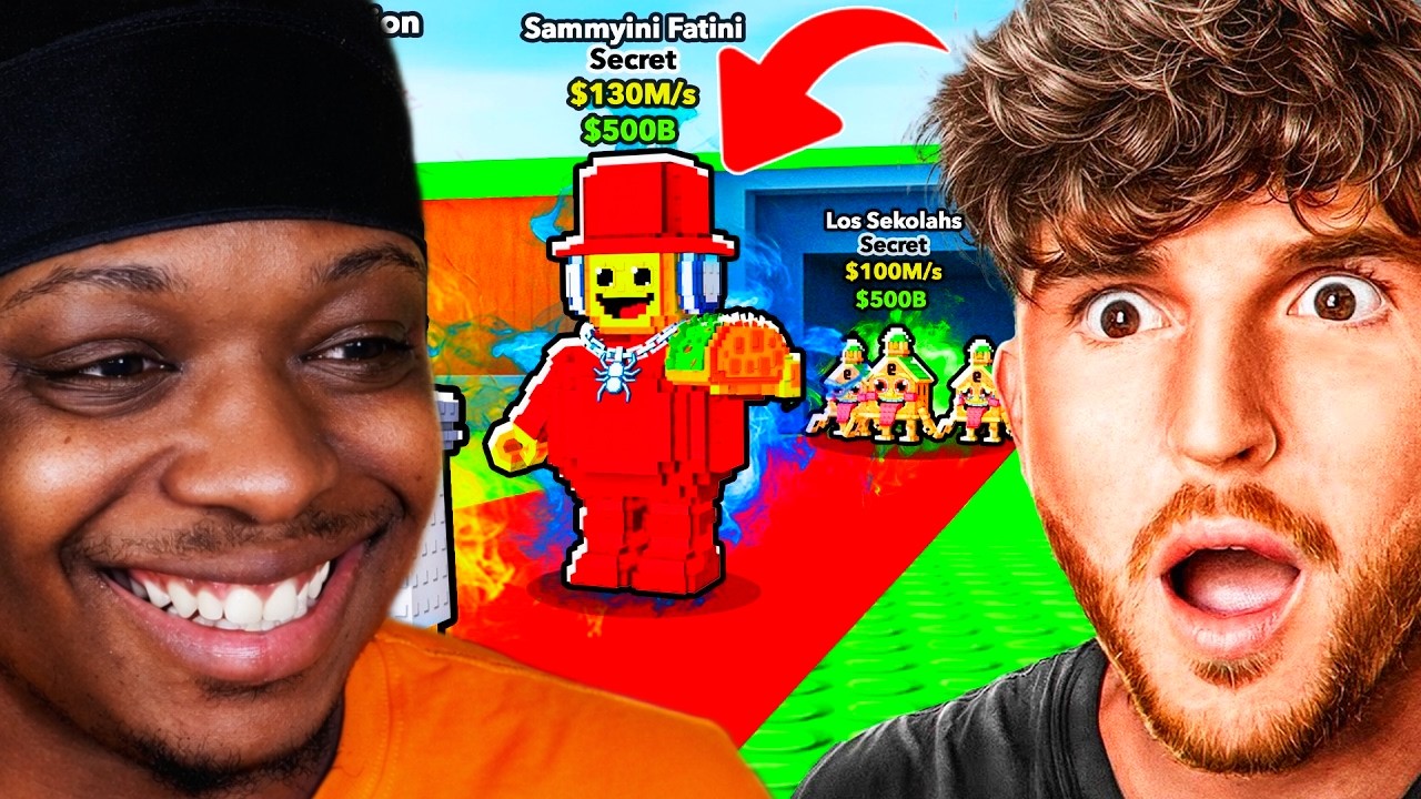 CaylusBlox Spent $8 TRILLION Getting Every NEW BRAINROT From The Lucky Blocks...