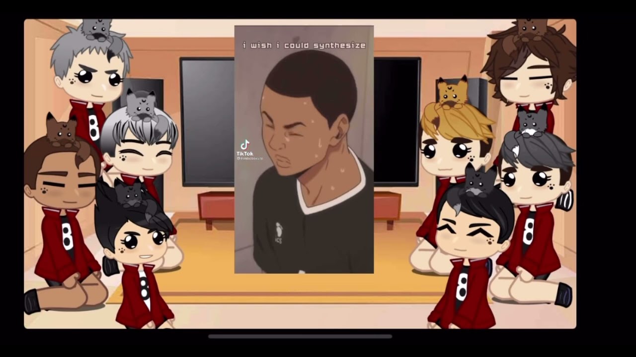 inarizaki reacts to tiktoks | REUPLOAD | osasuna | sakuatsu | gacha club | gcrv | haikyuu | *smirk*