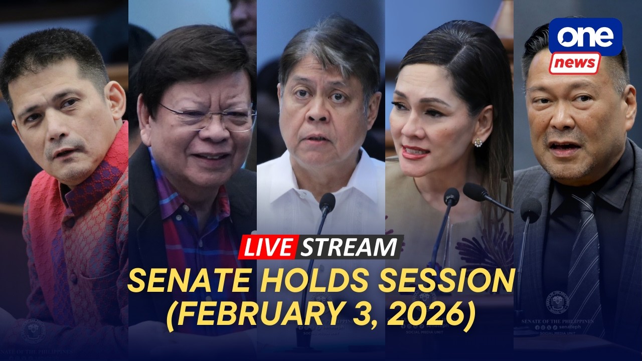 LIVE | Senate holds session (February 3, 2026)