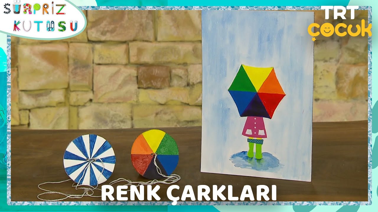 Sürpriz Kutusu - Renk Çarkları