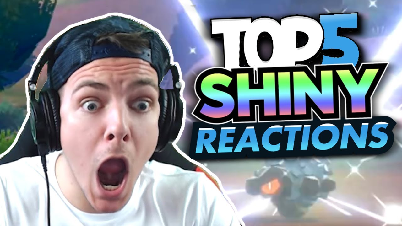 TOP 5 SHINY REACTIONS in POKEMON SCHWERT & SCHILD