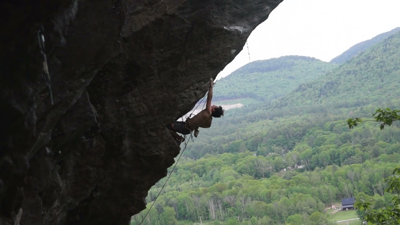 Predator 5.13b, Rumney, New Hampshire
