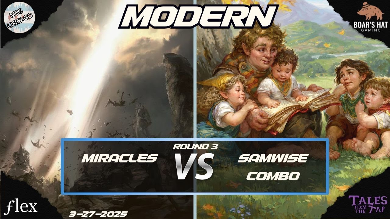 Miracles VS Samwise Combo   [MTG Modern Round 3]
