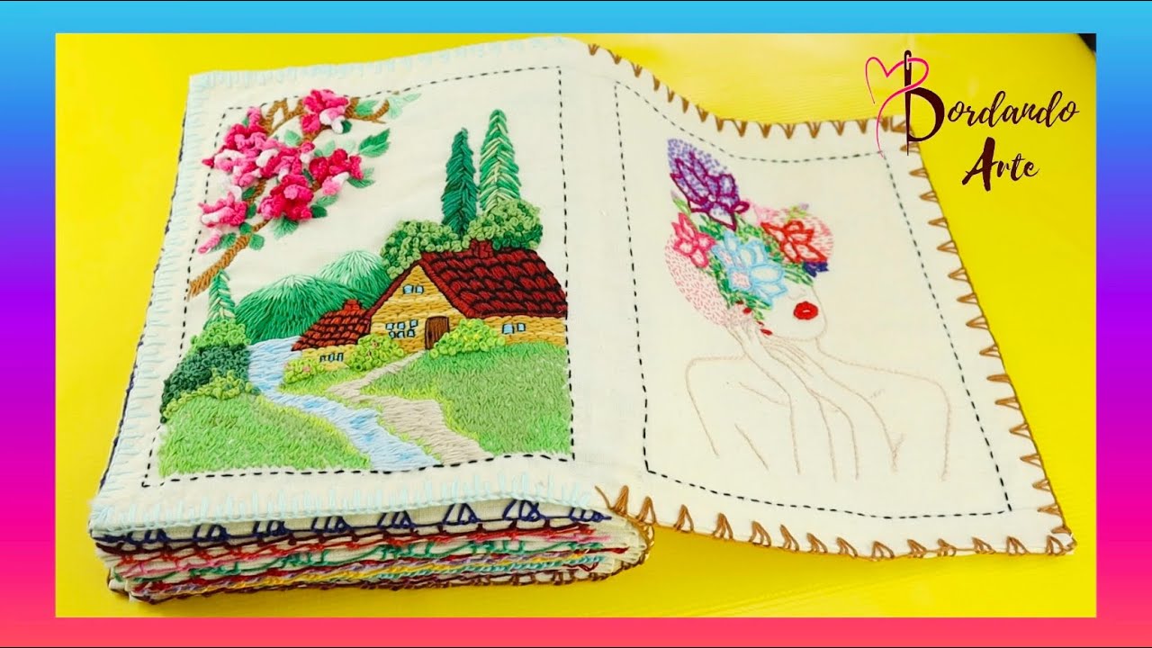 Книга по вышивке @BordandoArte Ручная вышивка | Книга по вышивке
