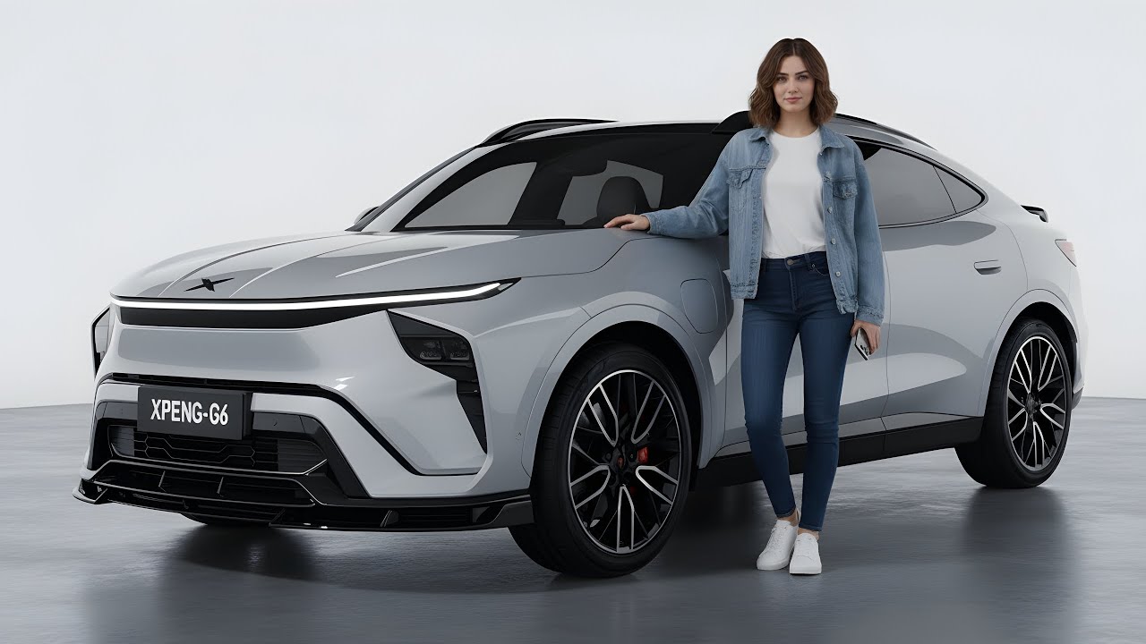 💥 Представлен XPeng G6 2026 года — неожиданный электромобиль, который меняет всё!