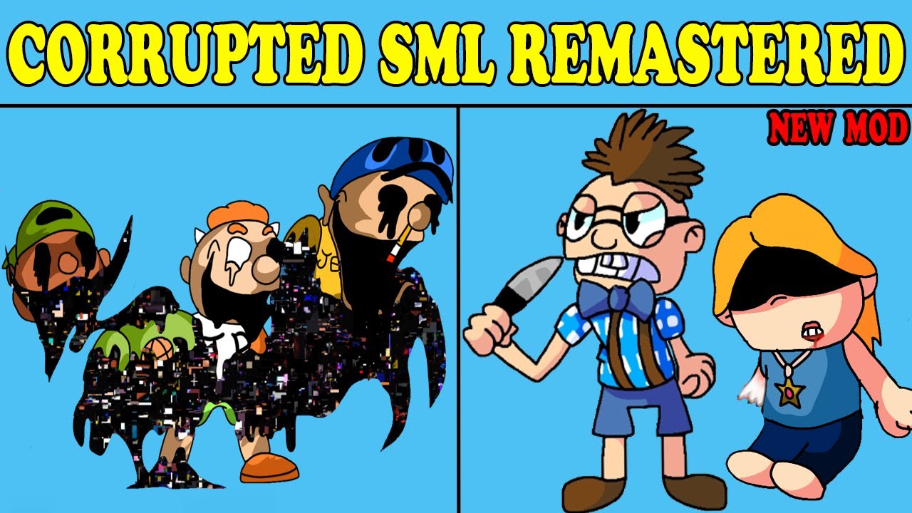 Friday Night Funkin' New VS Corrupted Sml REMASTERED | Pibby x FNF Mod | Come and Learn with Pibby