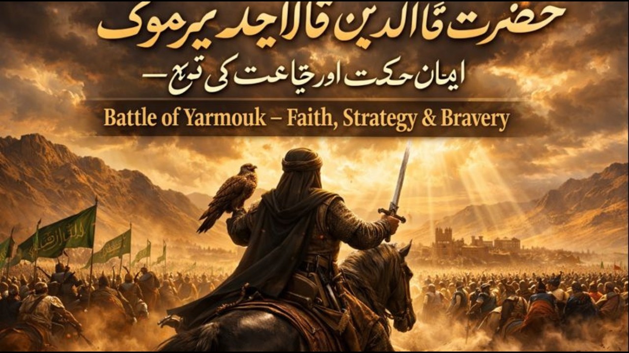 The Battle of Yarmouk — Khalid bin Waleed’s Historic Victory Over Rome | Islamic History Urdu