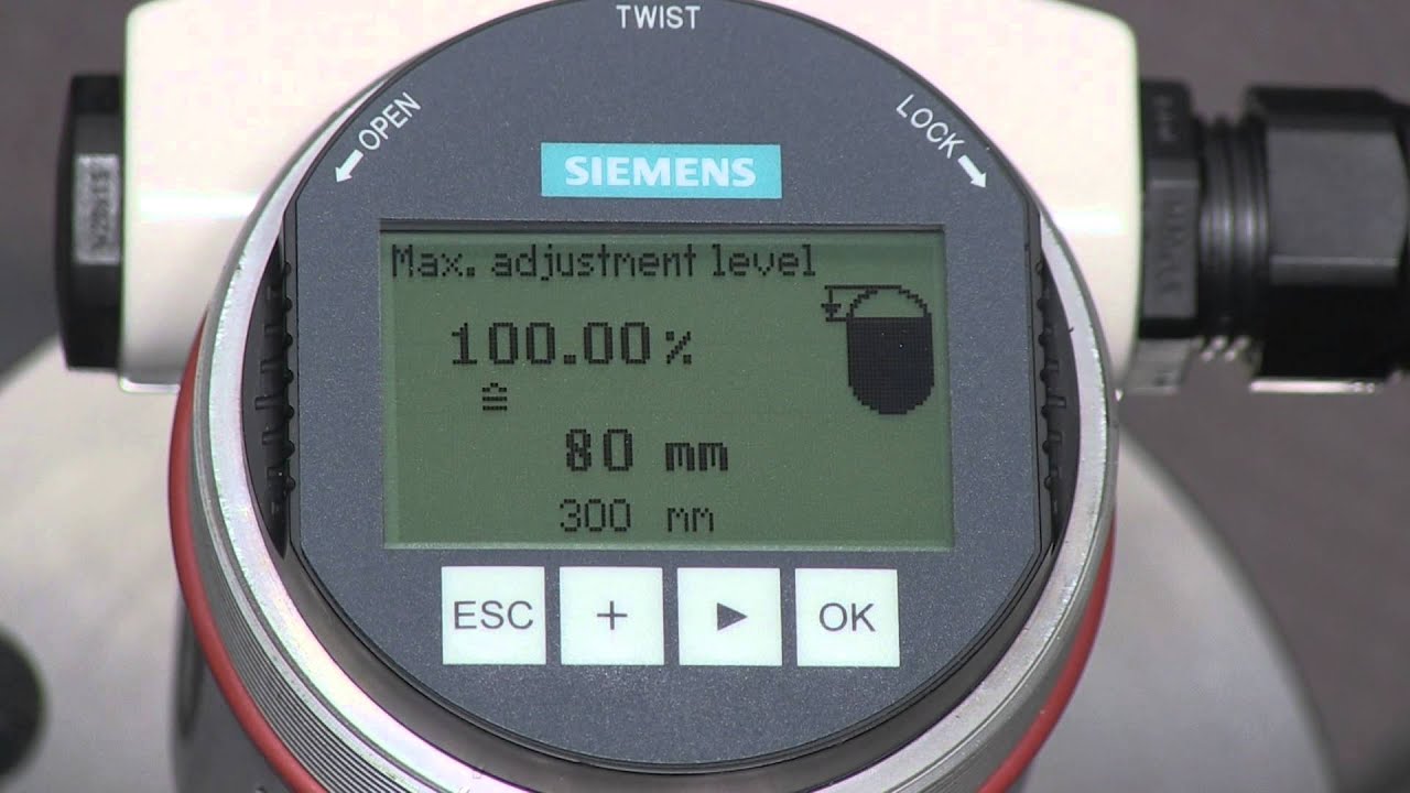 SITRANS LG250 quick set-up