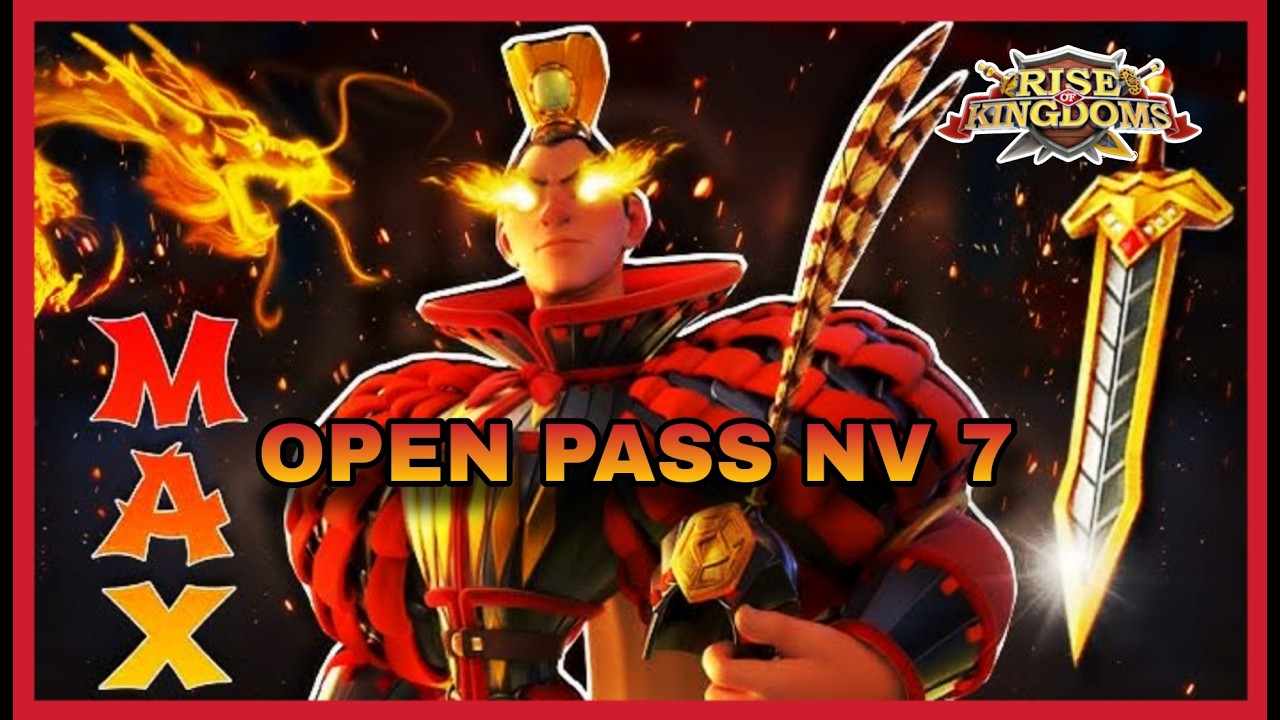 🔴 Live On ! Guerra no passe nv 7 I  #3459 I Rise Of Kingdoms