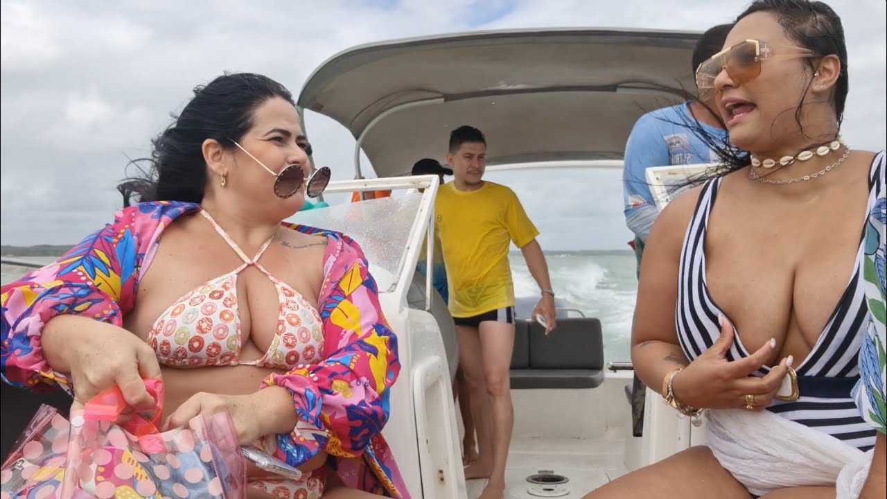 FOI CORRERIA NA LANCHA COM AS NEGA EM MACEIÓ