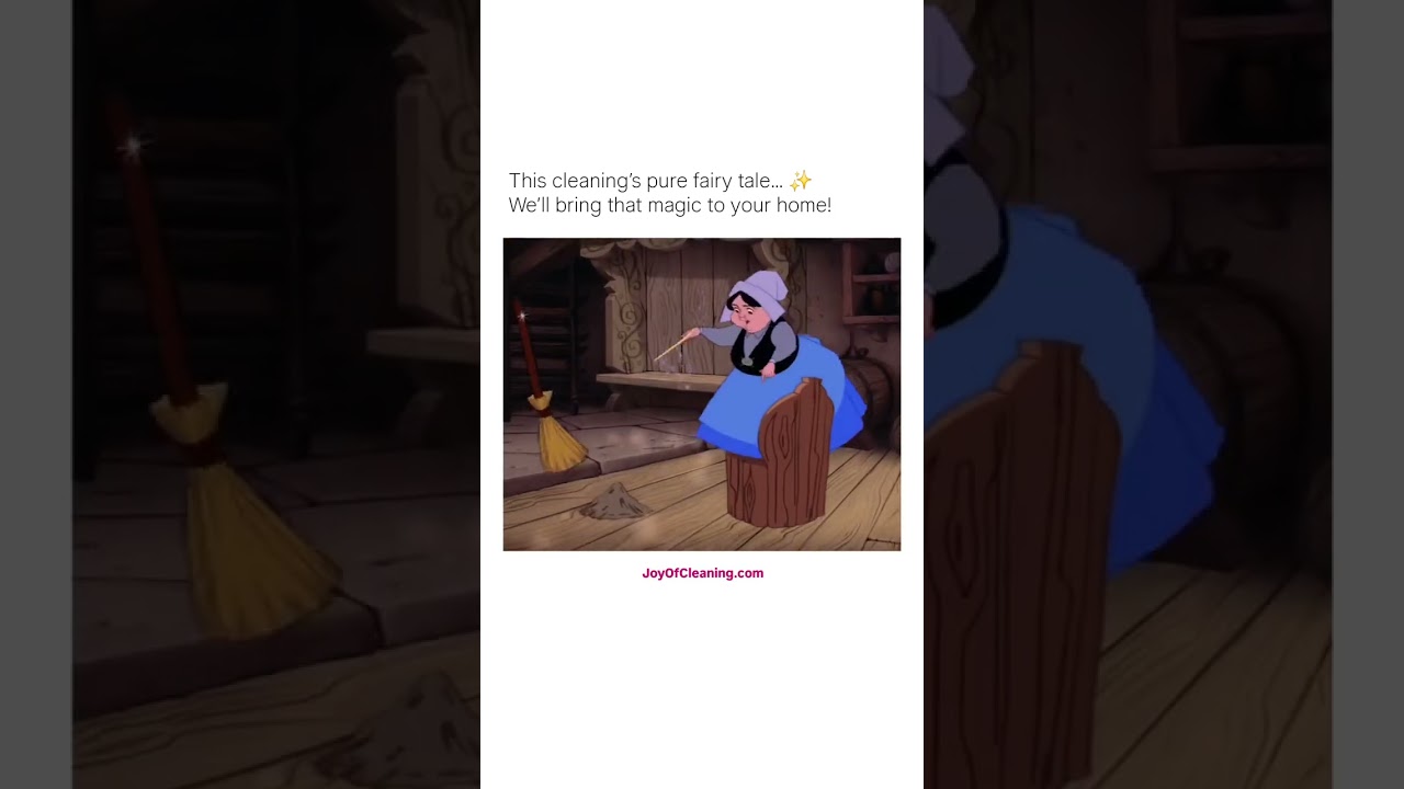 Fairy brooms are cute, but our cleaning magic&rsquo;s the real deal! ✨