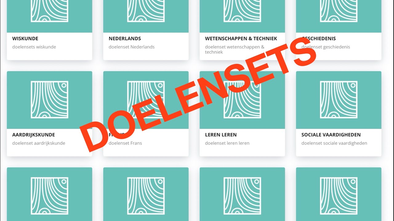 Doelensets GO! Basisonderwijs