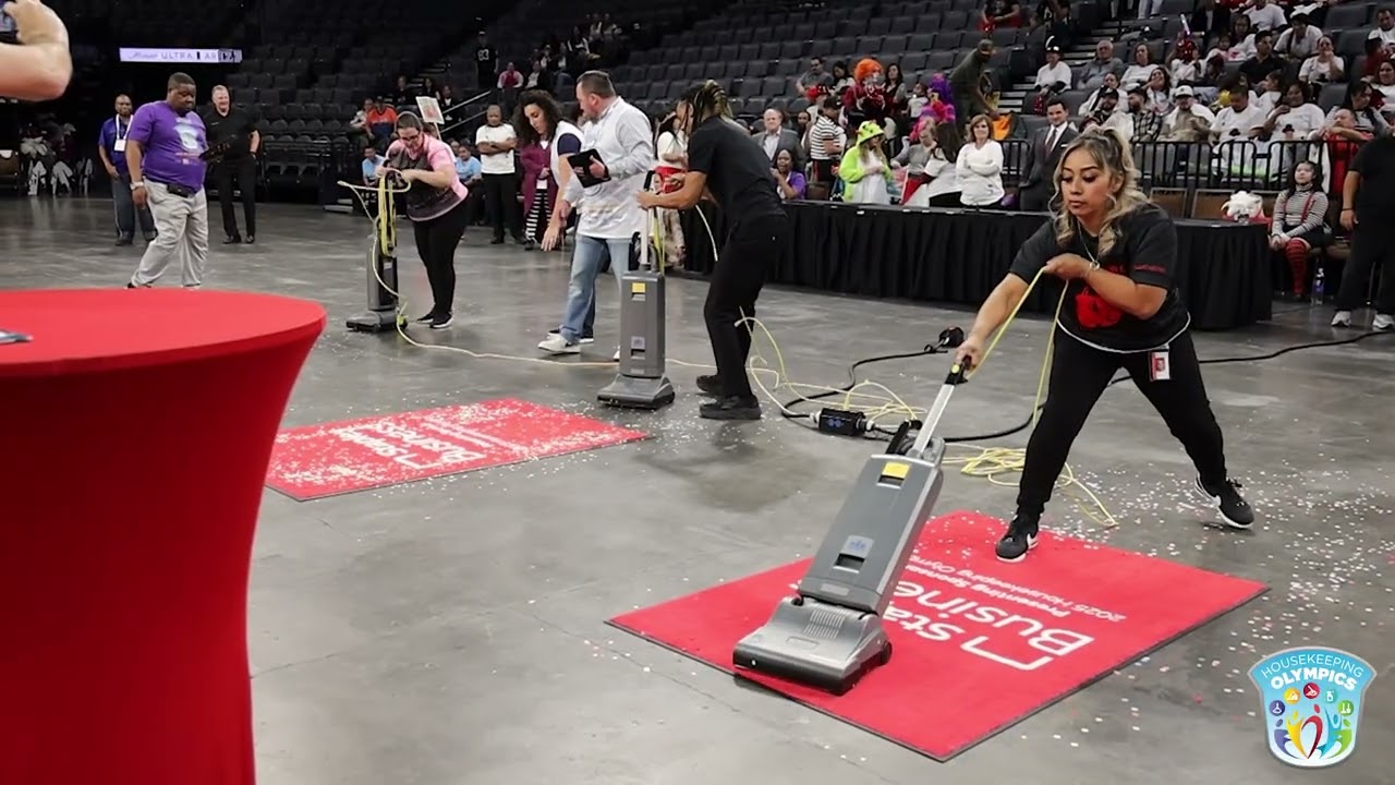 2025 Housekeeping Olympics: Vacuum Cleaner Race