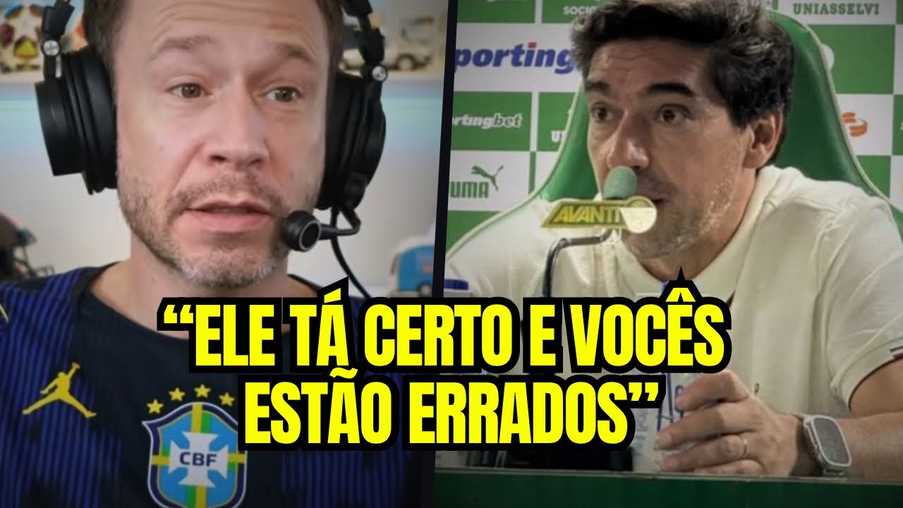 TIAGO LEIFERT CONFRONTA CLUBISTAS E DEFENDE PALMEIRAS APÓS VITÓRIA NO BRASILEIRÃO 