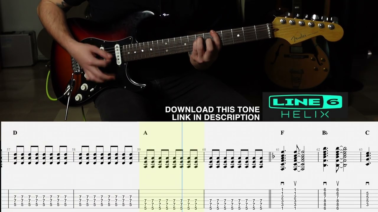 Bryan Adams - Summer Of 69 GUITAR COVER + PLAY ALONG TAB + SCORE
