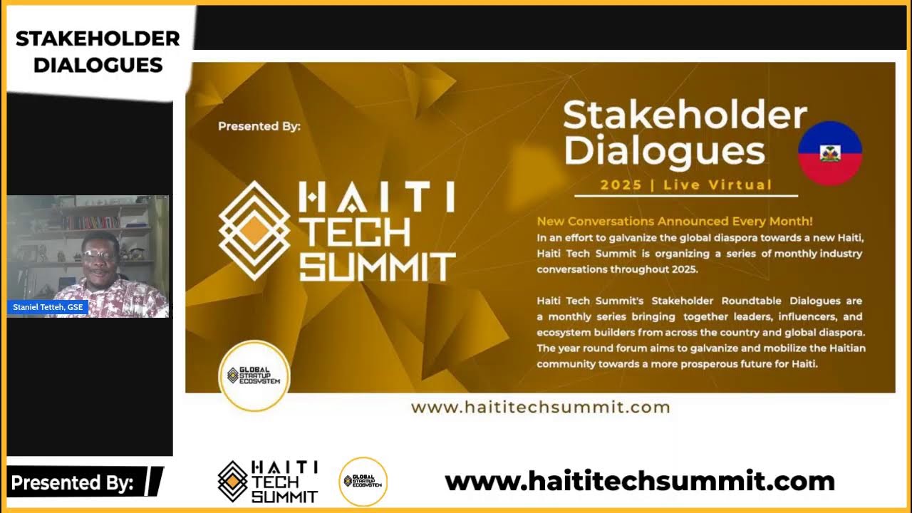 Haiti Tech Summit Stakeholder Roundtable Discussions