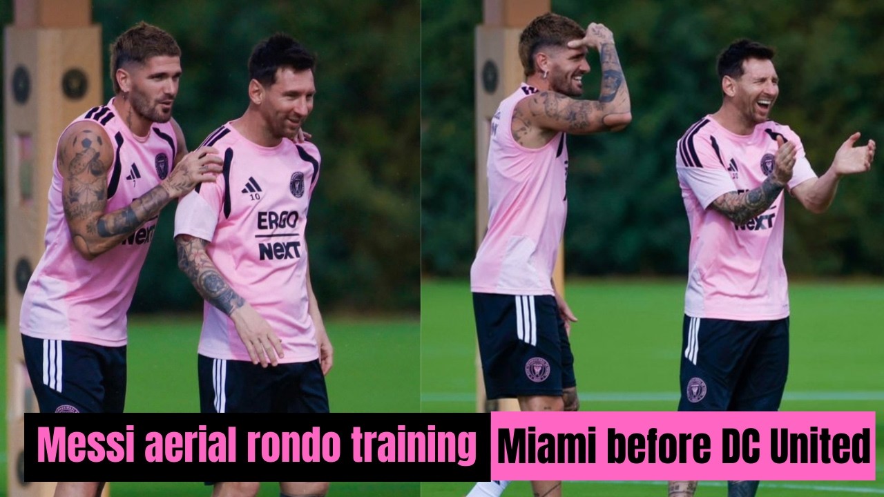 Is Messi Ready for DC United? 👀 The Training Footage Revealed | 2026
