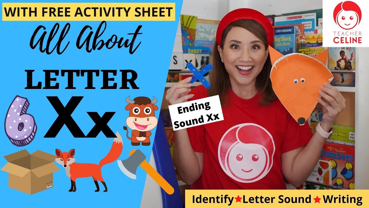 Letter Xx | Phonics for Kids | ABC Sounds | Art Activity | Learn to Read