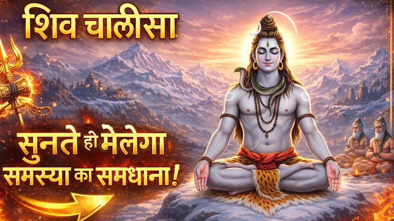 Shiv Chalisa Full Version SUPERFAST | Mahashivratri 2026 Special | Shiv Bhajan
