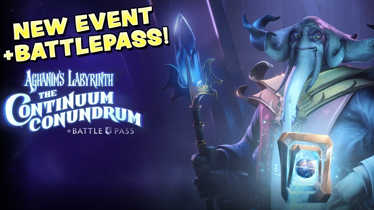NEW EVENT+BATTLEPASS! AGHANIMS LABYRINTH