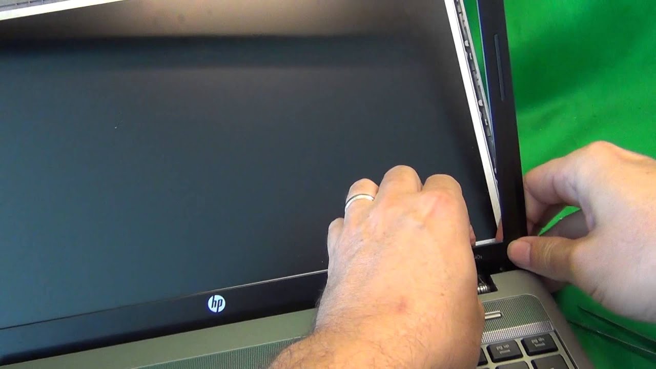 Процедура замены экрана ноутбука HP Probook 4540S
